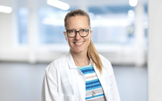 Prof. Dr. med. Manuela Funke-Chambour, Chefärztin an der Universitätsklinik für Pneumologie am Inselspital, Universitätsspital Bern, und Universität Bern.